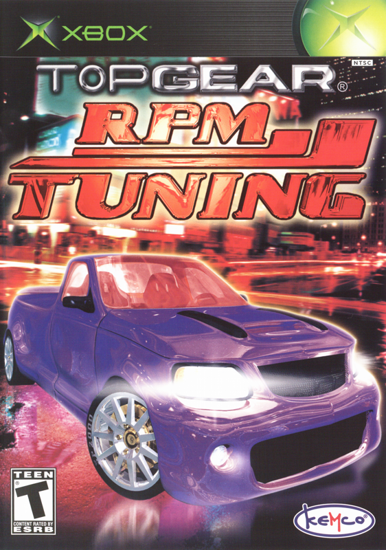 RPM Tuning box art for Xbox